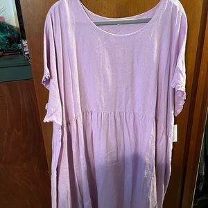Lilac swing dress